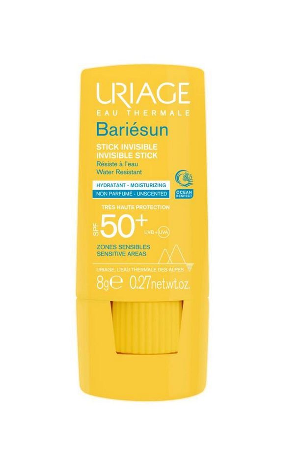 Bariesun Invisible Stick Unscented Sensitive Areas Spf50 8 gr - 1