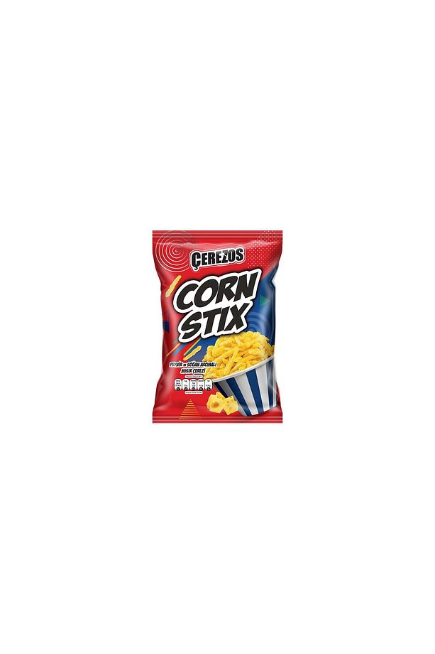 Corn Sticx Peynir ve Soğanlı Cips 115 g X 8 Adet - 1