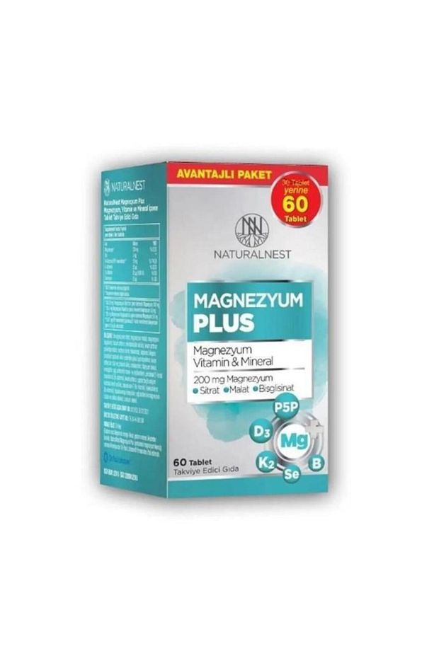Magnezyum Plus 60 Tablet - 1