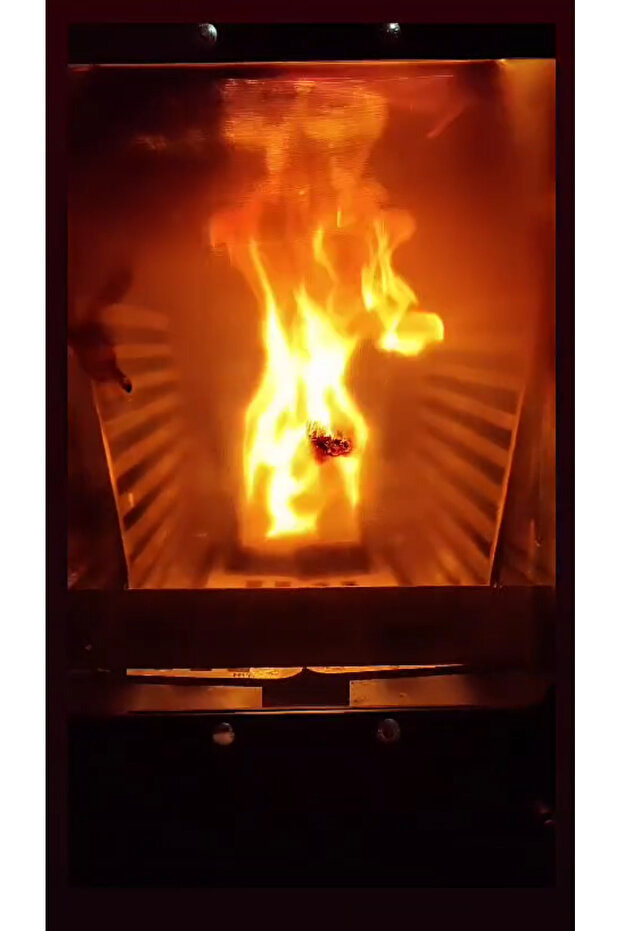 Isıfen 500 Wp Kuzineli Pelet Ve Odun Sobası - 5