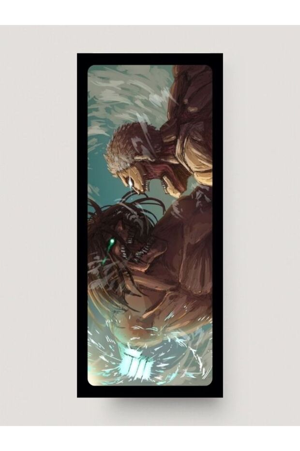 Attack on Titan - علامة مرجعية غير قابلة للكسر لمحبي الرسوم المتحركة، (قطعة واحدة)