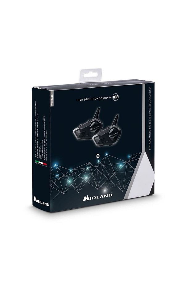 Btr1 Advanced Twin Motosiklet Kask Içi Bluetooth Intercom Duo - 2