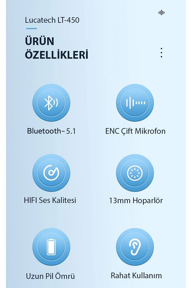 Samsung A40 / A51 / A52 / A6 / A7 / A70 / A71 / A72 uyumlu Moonstar Bluetooth Kulaklık - 5