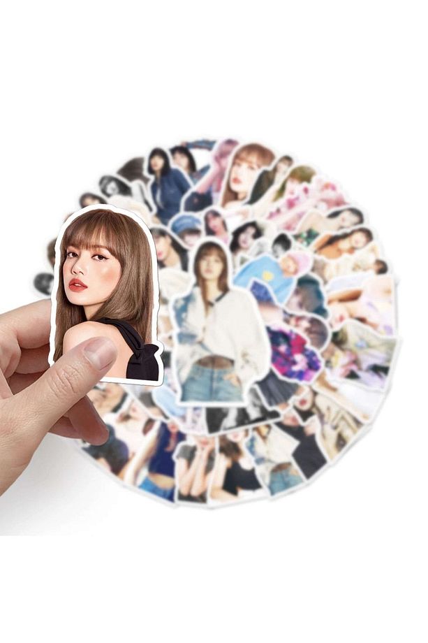 Blackpink Jisoo, Jennie, Lisa Ve Rosé Notebook Tablet Telefon Ajanda Laptop Defter Sticker Seti - 2