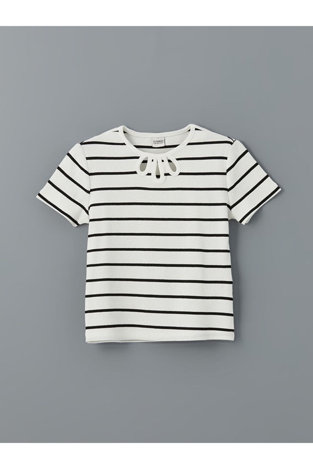 LCW Kids Crew Neck Girl's T-Shirt