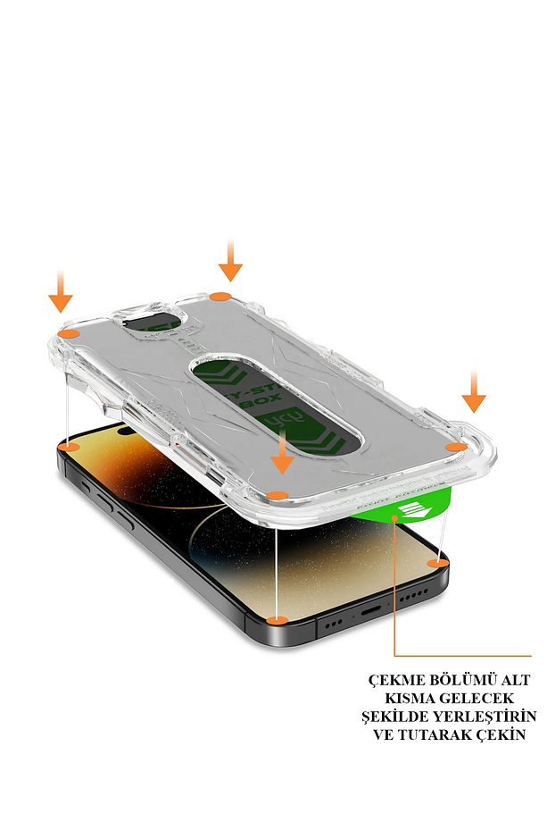 Iphone 12 Ve 12 Pro Ekran Koruyucu Anti-static Kurulum Aparatlı Temperli Kırılmaz Cam Ekran Koruma - 4