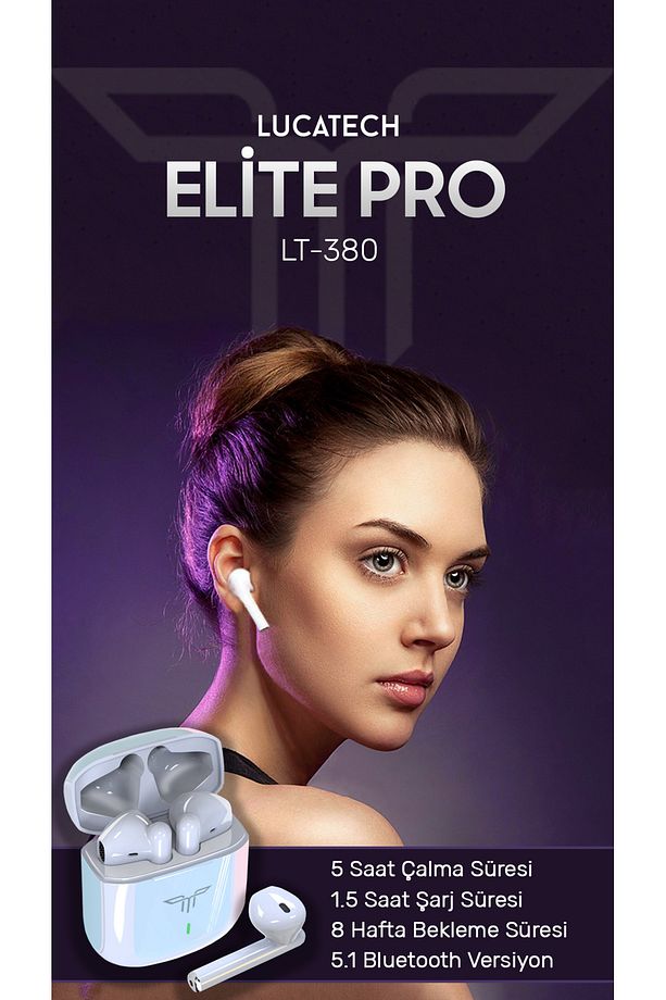 iPhone uyumlu Elite Pro Bluetooth Kulaklık - 3