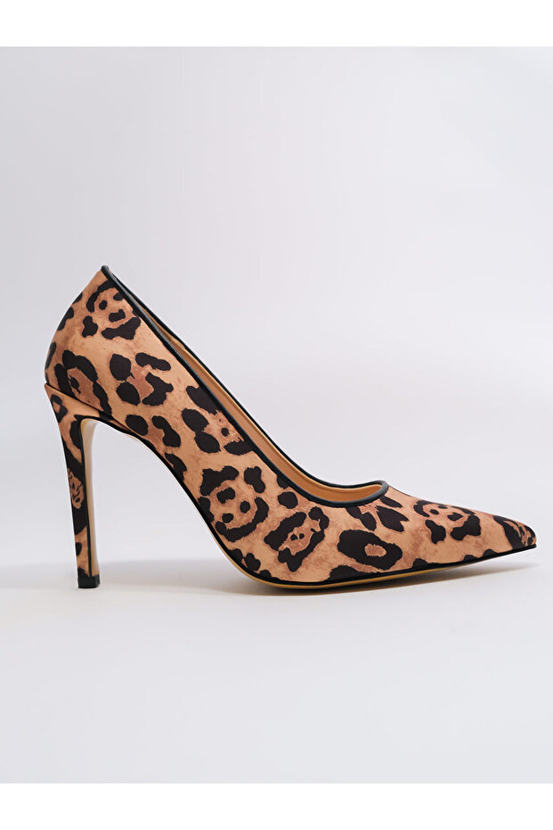 Leopar Desen Stiletto