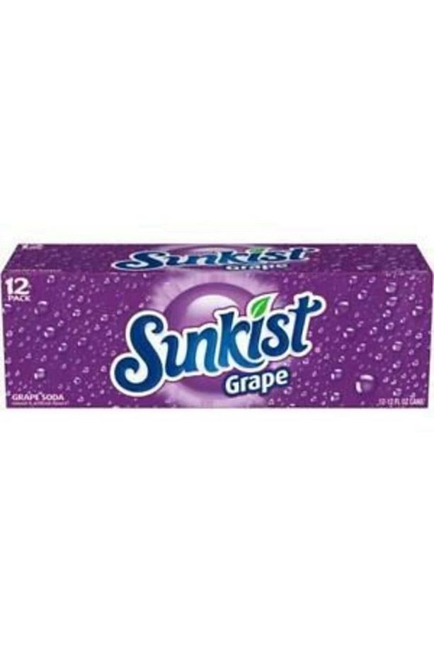 Sunkist Grape Soda 12 Adet - 1