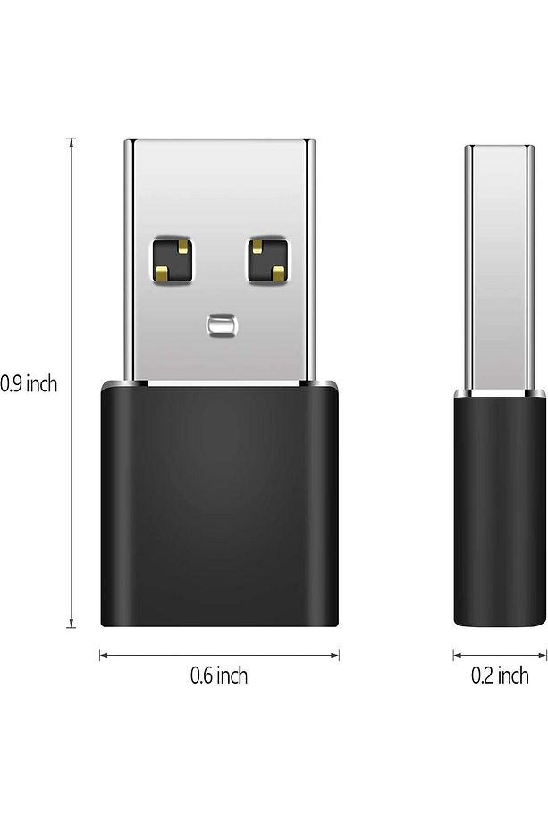 2 Adet Type-c Usb, Usb Type-c, Otg Adaptör Seti iPhone/PC/Samsung/iPad/Dizüstü Bilgisayar/vb Uyumlu - 5
