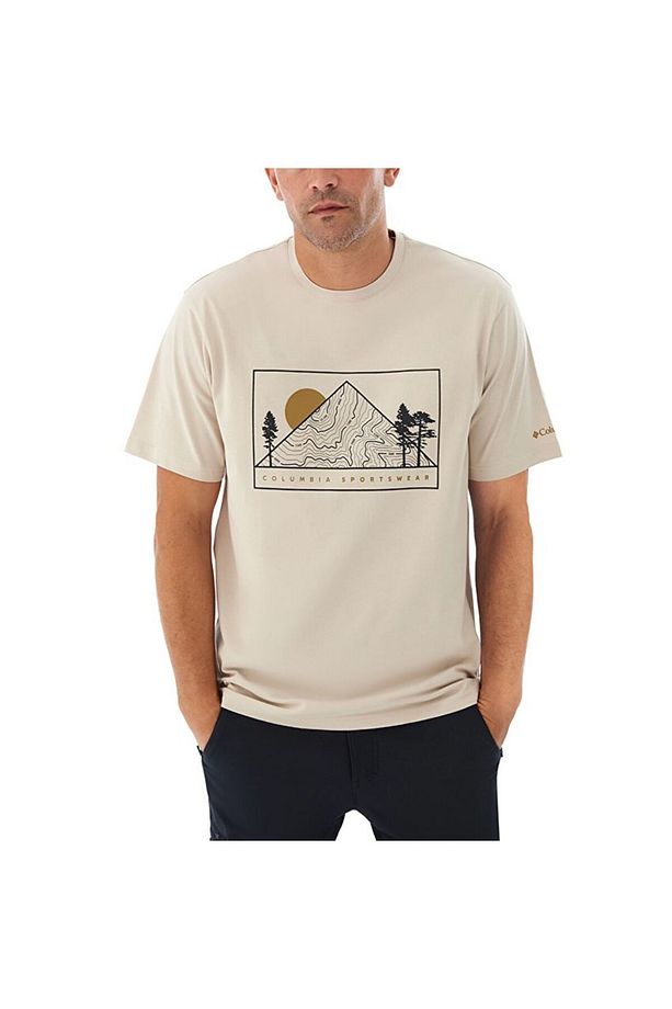 Csc M Peaked Sunscape Ss Tee Erkek Kısa Kollu Tişört CS0398 - 4