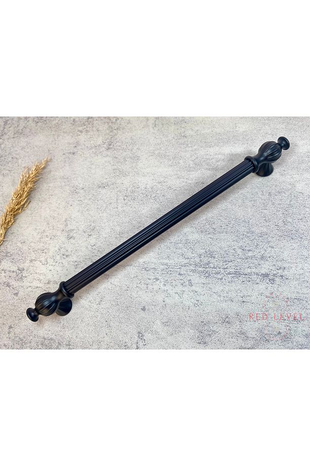 Hitit 192 mm Siyah Modern Metal Kulp Modelleri Lüks Country Mutfak Dolap Çekmece Mobilya Kulbu - 2