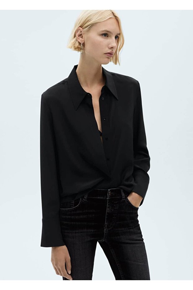 Düşük belli flare jean - 7