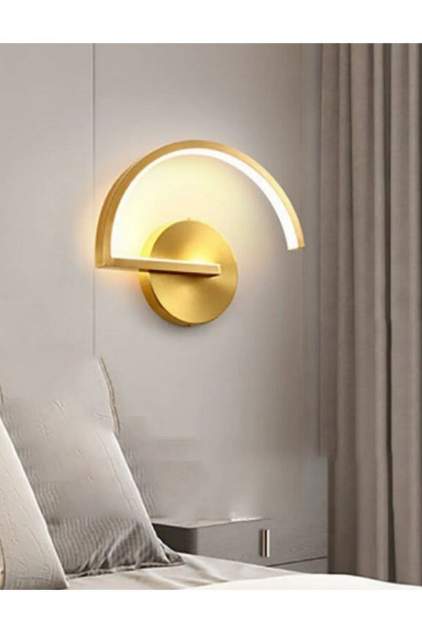 G Model Pilli Led Model Tak Çalıştır Salon Yatak Odası Duvar Aplik - 1