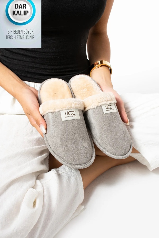 Ucc Unisex Woolen Winter Slippers
