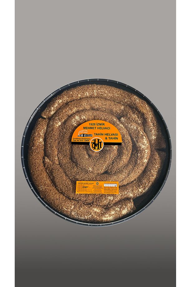 Saray Tahin Helvası, Çikolatalı, Susamlı, 5 Kg Tepside Mega Paket Özle Kutusunda - 1