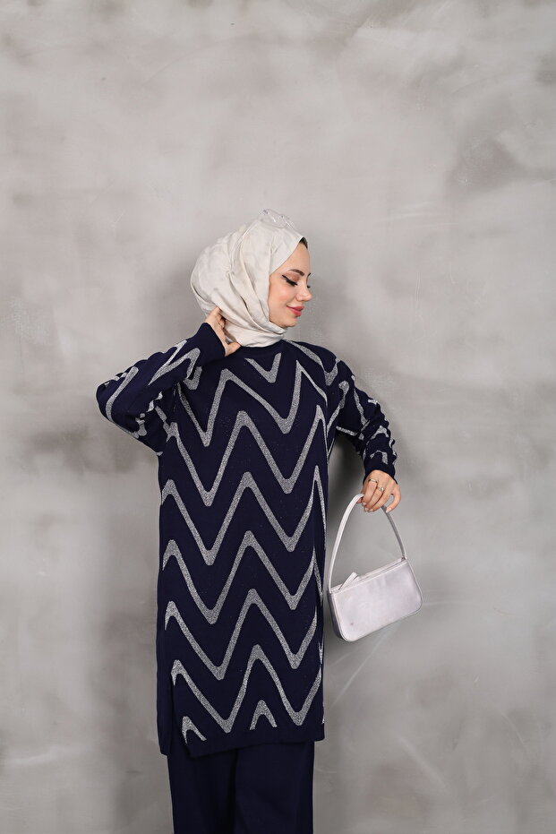 Simli Triko Tunik - 6