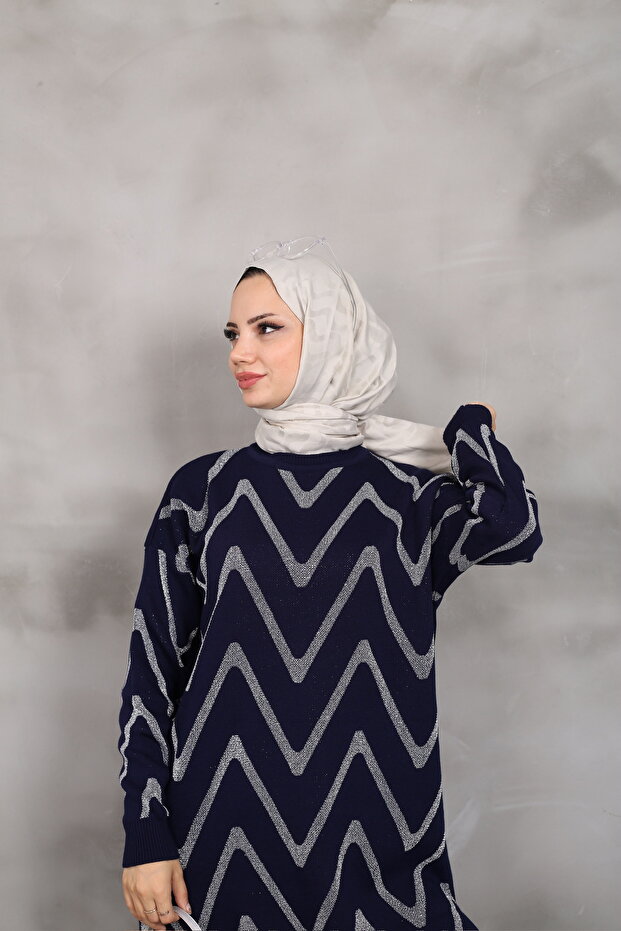 Simli Triko Tunik - 3