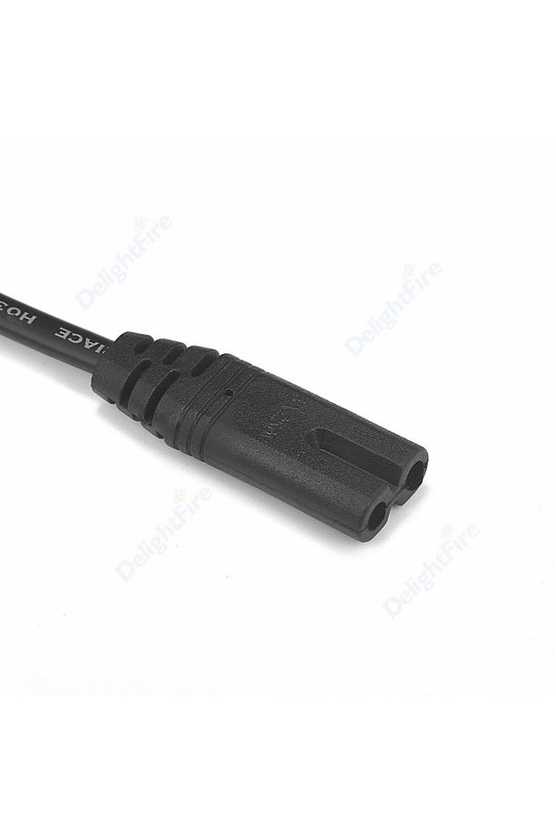 Power Güç Elektrik Kablosu C7 (ps4/ps3/ps2/teyp- Laptop Adaptör-ışıldak ) 2 Pinli 1.5 Metre Siyah - 8
