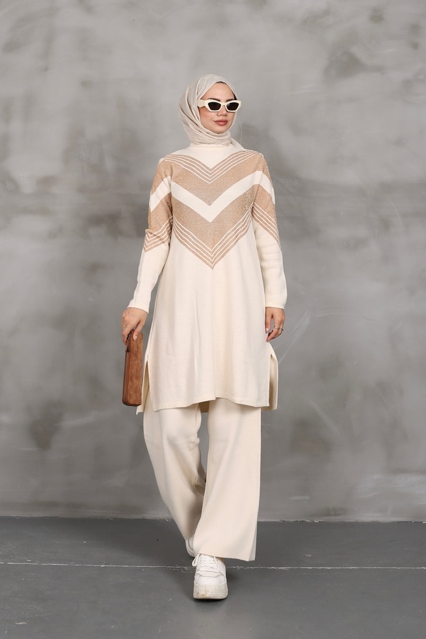 Simli Triko Tunik - 4