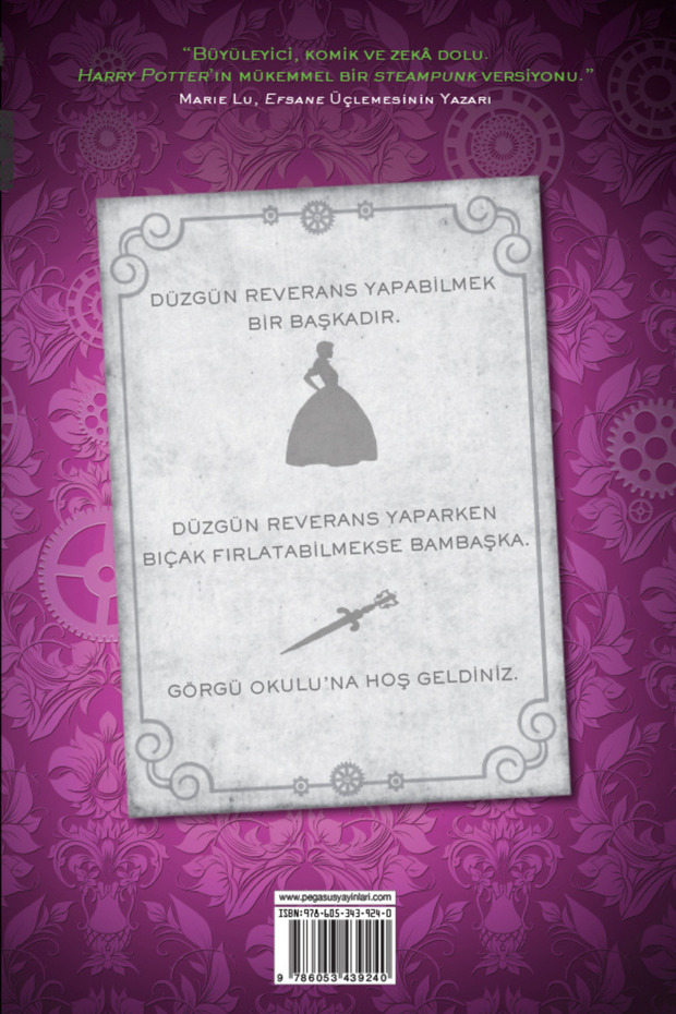 Görgü ve Casusluk (Ciltli) Görgü Okulu Serisi 1 - Gail Carriger - 3