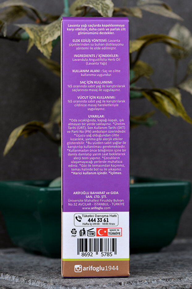 Lavanta Yağı 20ml %100 Saf Ve Doğal Lavender Oil - 3