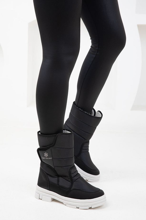 Siyah Kadın Bot & Bootie 20144 - 5