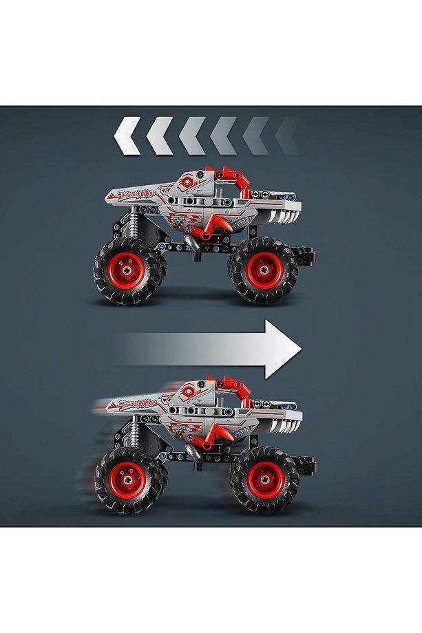 ® Technic Monster Jam™ ThunderROARus™ Çek-Bırak 42200 - 7+ Oyuncak Model Yapım Seti (232 Pr) - 6