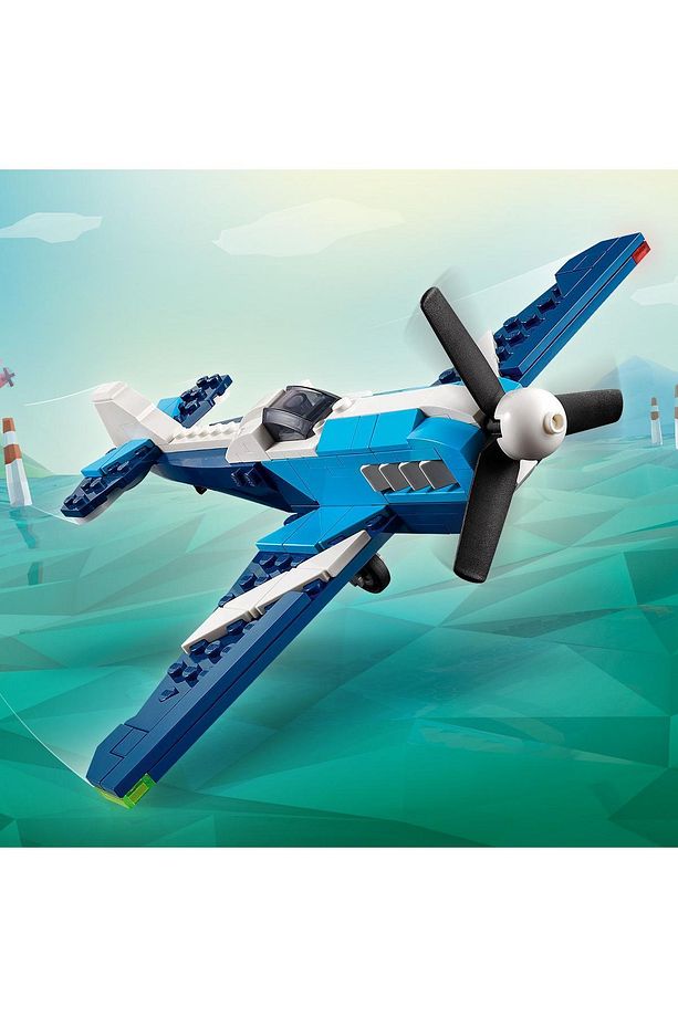 ® Creator 3’ü 1 Arada Uçak: Yarış Uçağı 31160 - 7+ Yaratıcı Oyuncak Yapım Seti (178 Parça) - 6