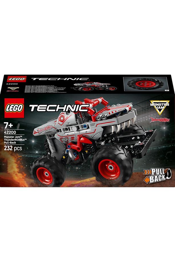 ® Technic Monster Jam™ ThunderROARus™ Çek-Bırak 42200 - 7+ Oyuncak Model Yapım Seti (232 Pr) - 4