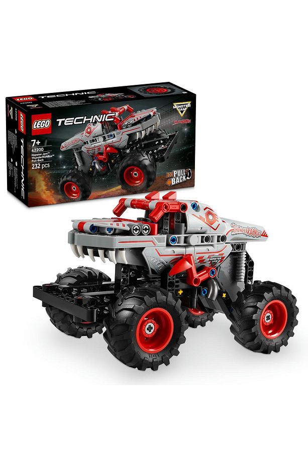 ® Technic Monster Jam™ ThunderROARus™ Çek-Bırak 42200 - 7+ Oyuncak Model Yapım Seti (232 Pr) - 1