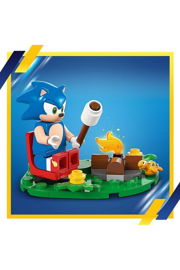 ® Sonic the Hedgehog™ Sonic'in Kamp Ateşi Çarpışması 77001 - 7+ Oyuncak Yapım Seti (177 Pr) - 10