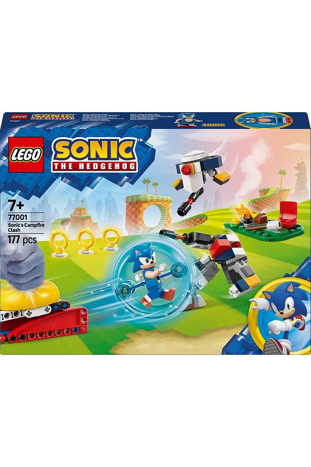 ® Sonic the Hedgehog™ Sonic'in Kamp Ateşi Çarpışması 77001 - 7+ Oyuncak Yapım Seti (177 Pr) - 4