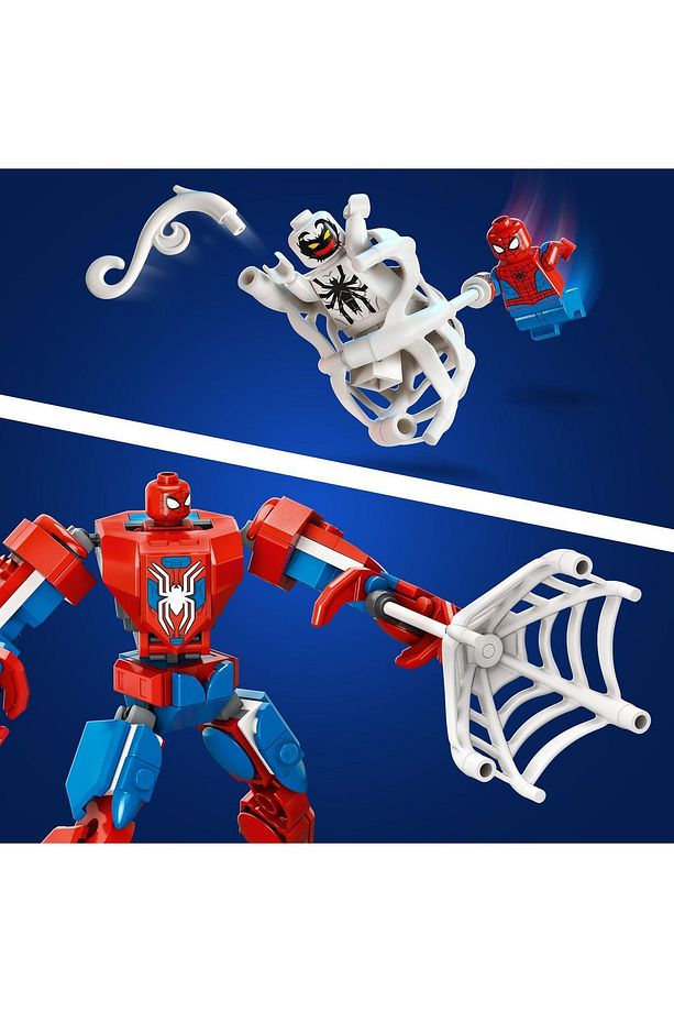 ® ǀ Marvel Örümcek Adam Robotu, Anti Venom’a Karşı 76308 - 6+ Yaratıcı Oyuncak Yapım Seti (107 Pr) - 7
