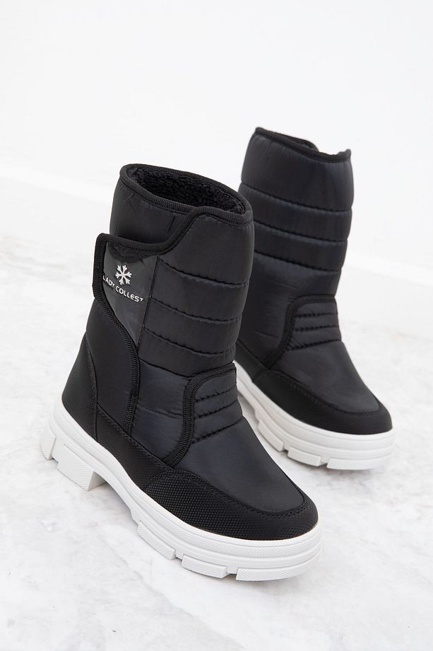Siyah Çocuk Bot & Bootie 20145 - 4
