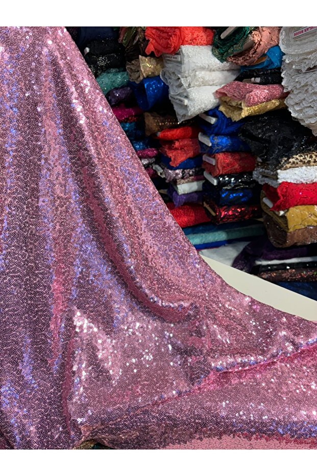 3 MM PULLU PAYET KUMAŞ - 2