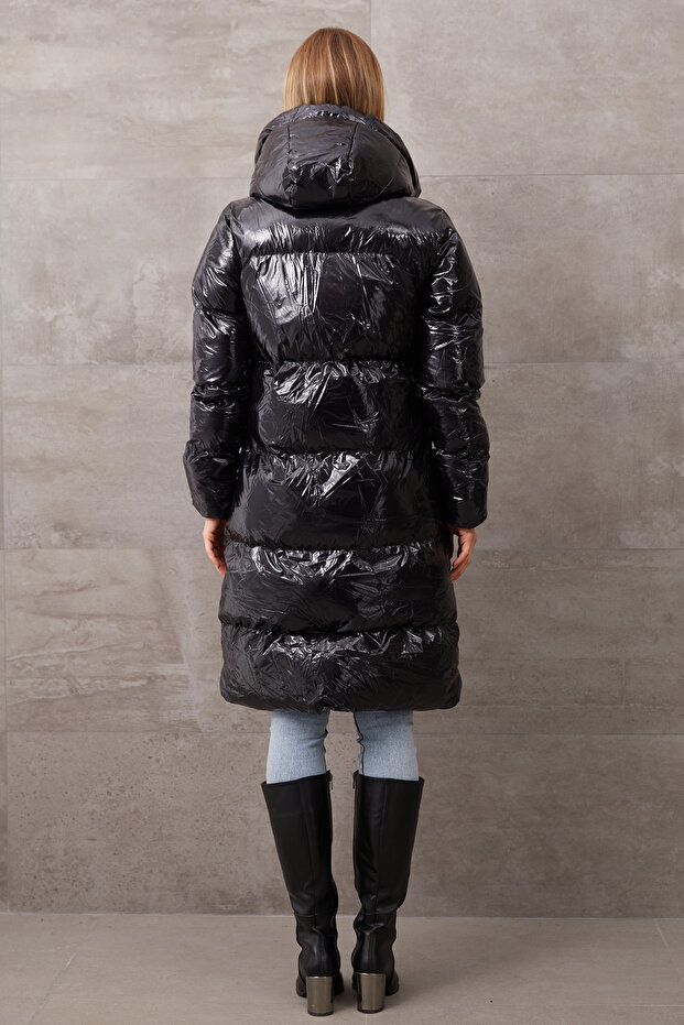Shiny Puffer Jacket - 6