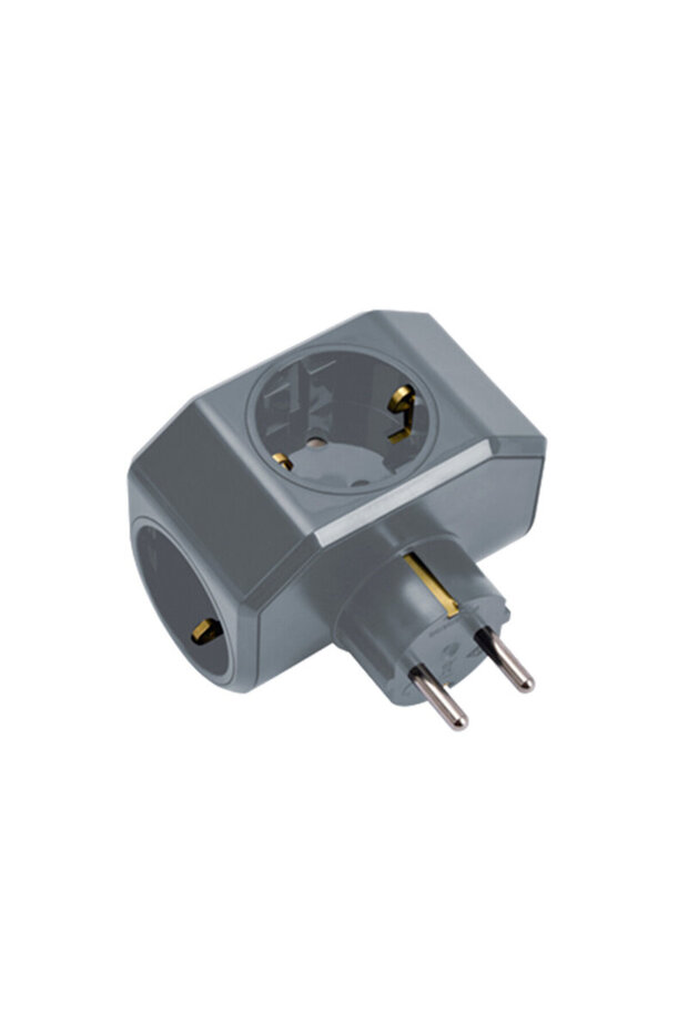 Yonca Plus Üçlü Gri - 1