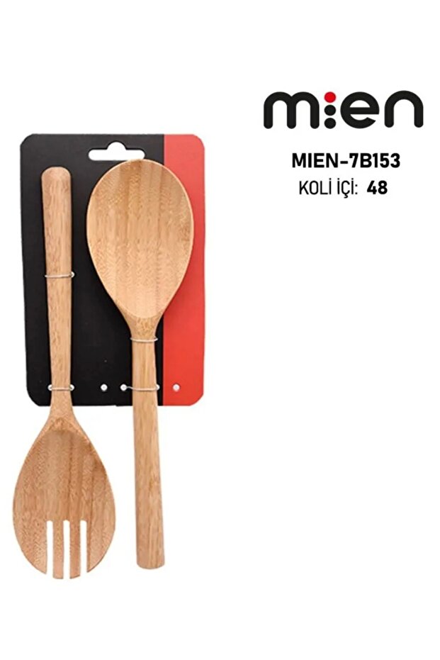Bambu 2li kaşık servis seti - 2