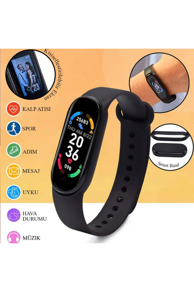 Smart Band M6 Akıllı Bileklik - 1