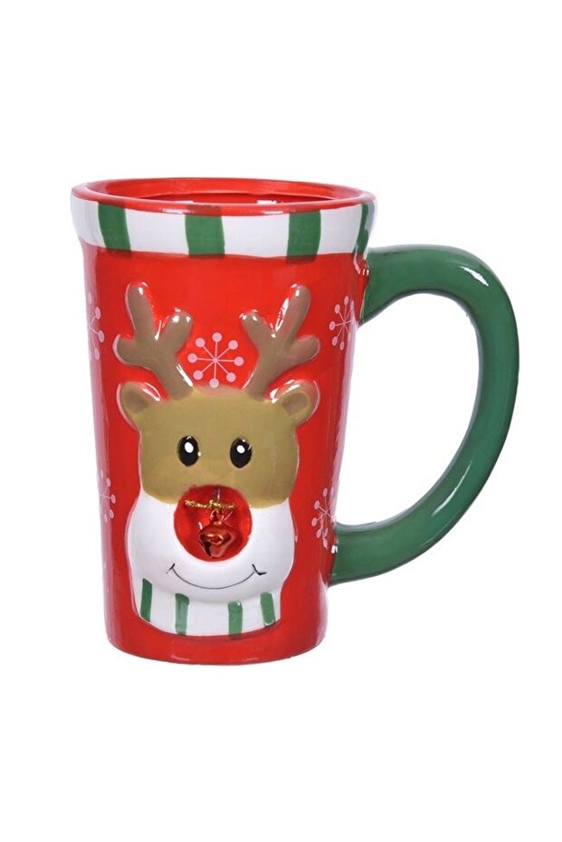 Yılbaşı Geyikli Christmas Dev Kupa - 3