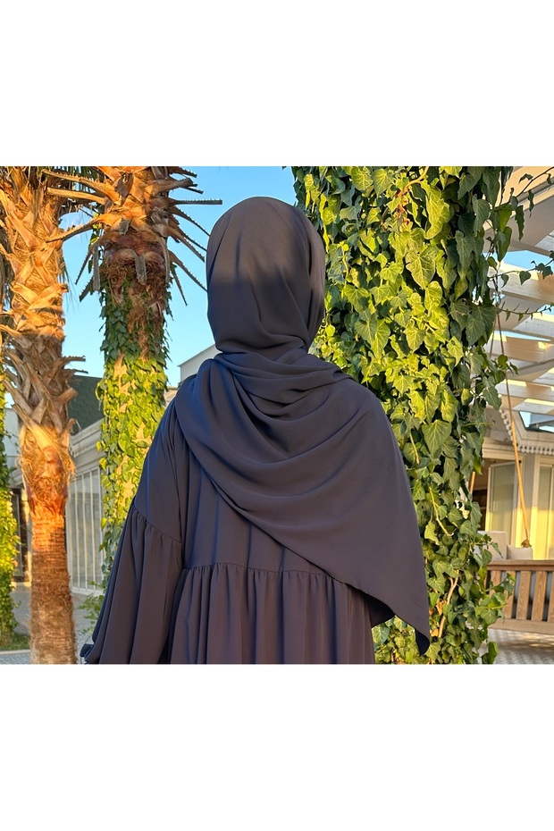 Medina Silk Dark Blue Colour 190-75 cm Shawl