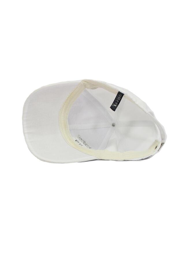 Simple White (Velcro) Hat - 5