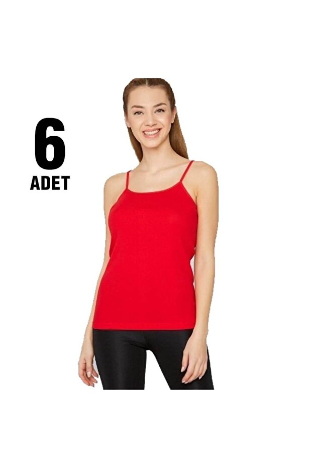 Ip Askılı Atlet 6lı - 1