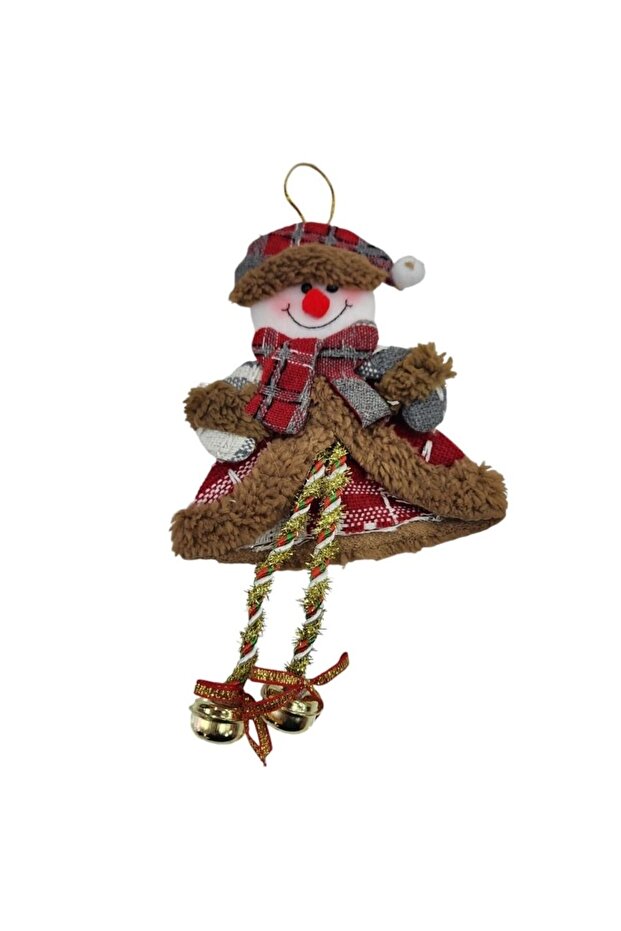 New Year's Party Bow Snowman Pine Tree Ornament 1 Piece