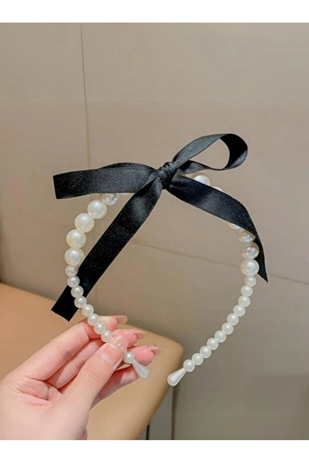 Women's Bow Pearl Crown