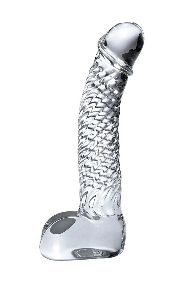 Icicles No. 61 Glass Cam Dildo - 1