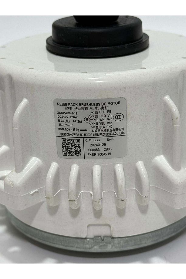 ZKFP-200-8-19 Vrf Klima Dış Ünitesi Dc Fan Motoru 380V 200W 850r/min - 3