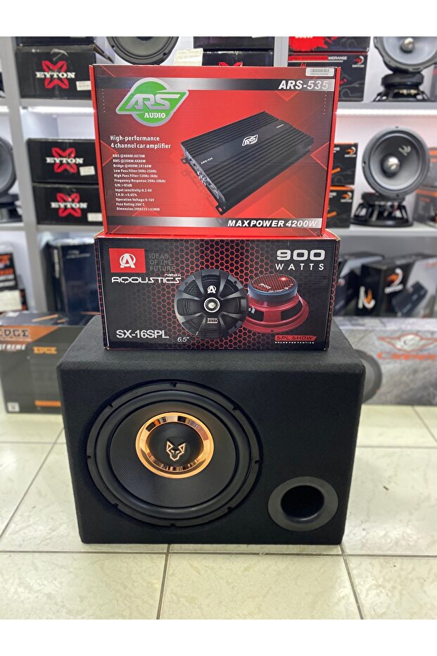 SET SİSTEM PAKET SES SİSTEMİ DMCGARAJ EKONOMİK SET - 1