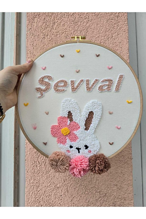 Bebek kapı süsü isimli pano hastane odası kapı süsü - 2